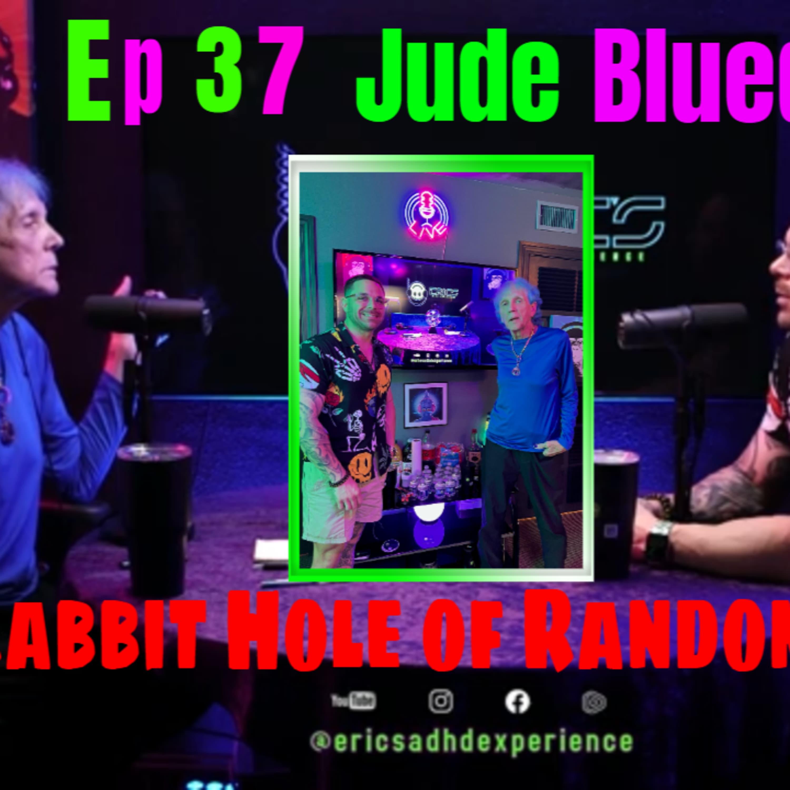 Jude Blued Rabbit Hole of Randomness, episode artwork